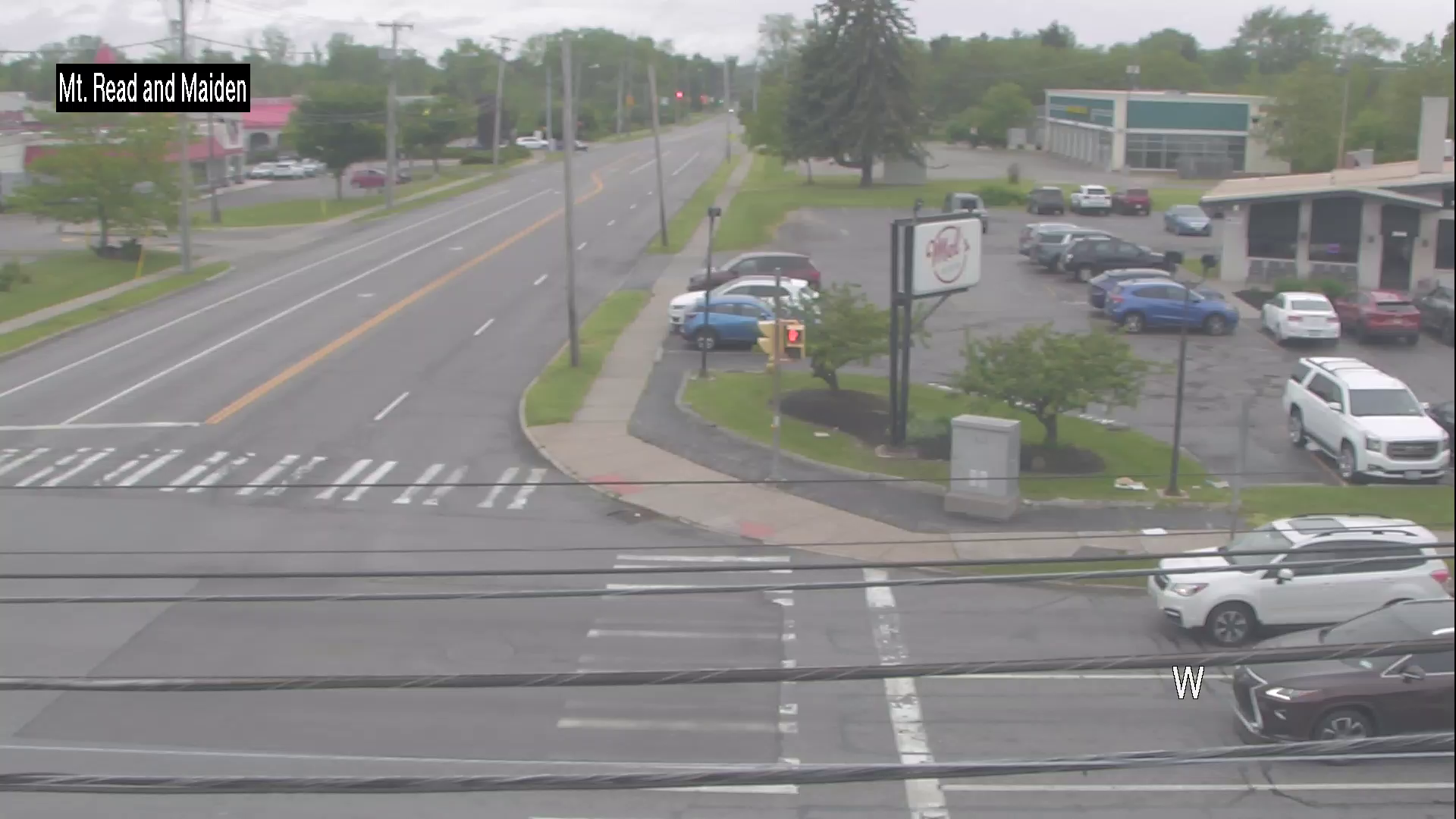 Mt Read Blvd at Maiden Ln