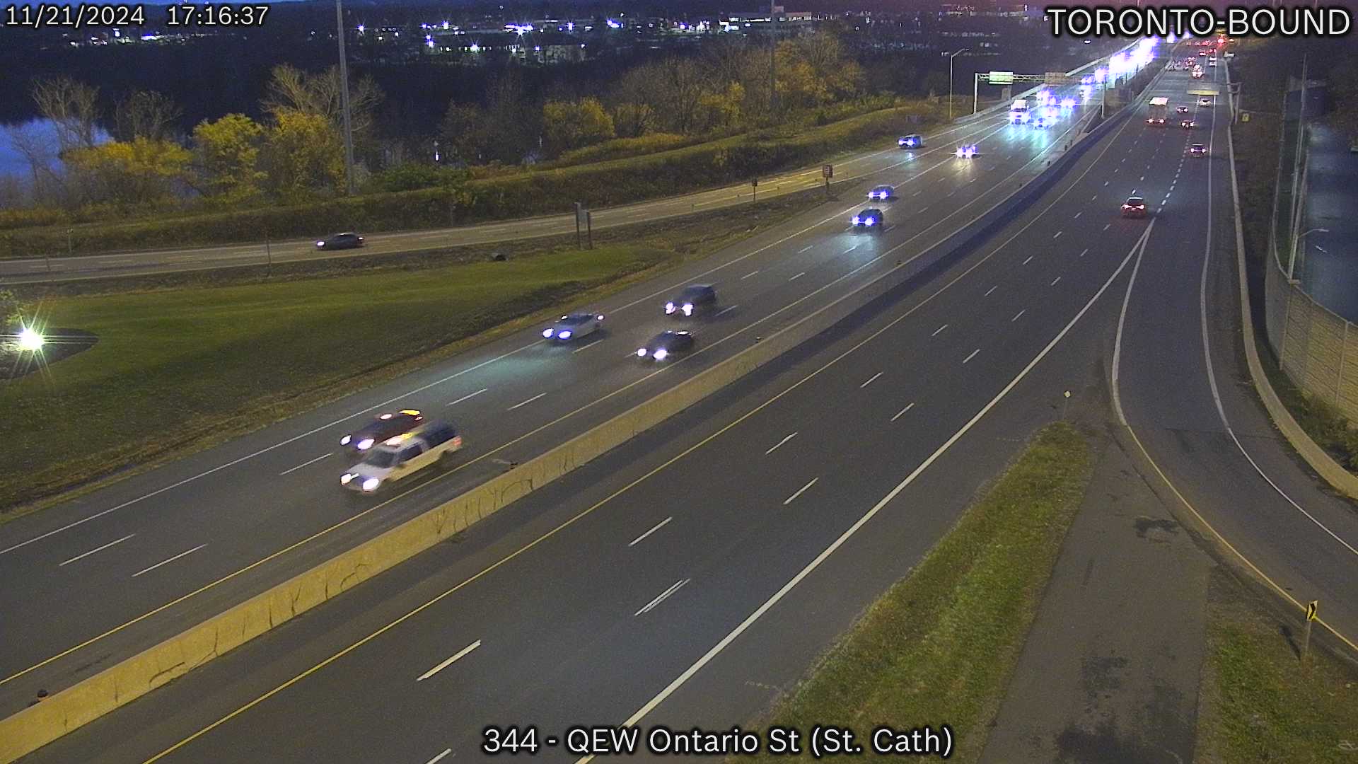 Traffic Cam QEW Ontario St.