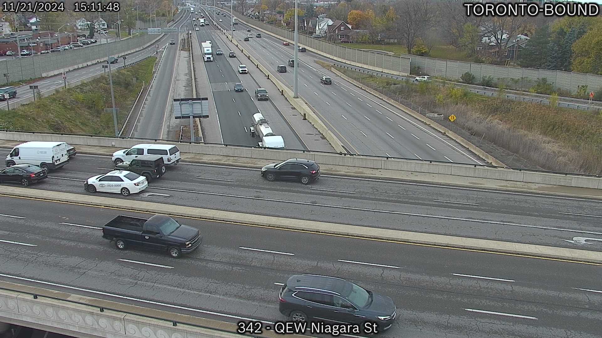 Traffic Cam QEW Niagara St.