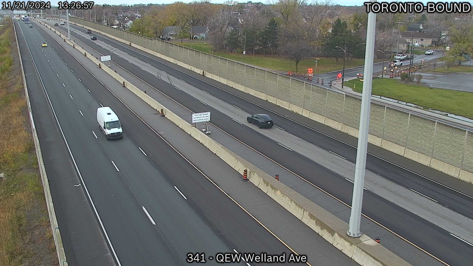 Traffic Cam QEW W/Welland Canal