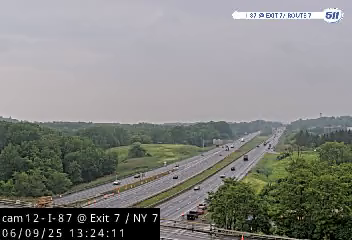 I-87 at Exit 7 – NY 7 Traffic Camera