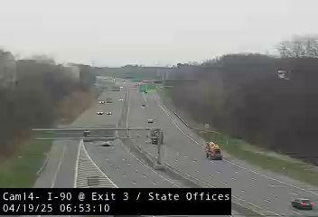 I-90 Exit 3 (State Office Campus) Traffic Camera