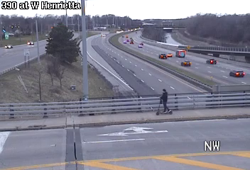 Traffic Cam I-390 at NY-15 (W.Henrietta Rd) - Westbound