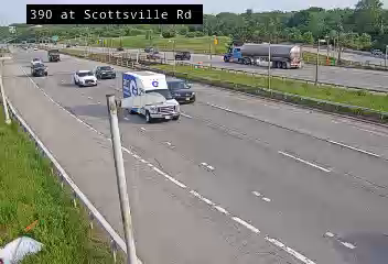 Traffic Cam I-390 at Scottsville Rd - Northbound