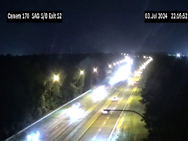 Traffic Cam SAG at Exit S2 (Crooked Hill Rd) - Southbound