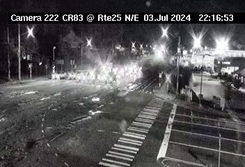 Traffic Cam NY 25 at CR83; Northeast - Westbound