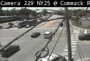 Traffic Cam NY 25 at Commack Road