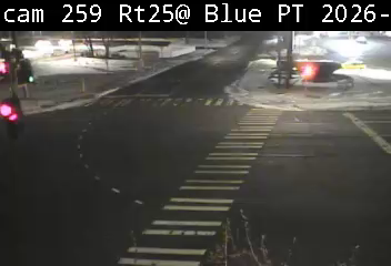 Traffic Cam NY 25 Westbound at Blue Point Road