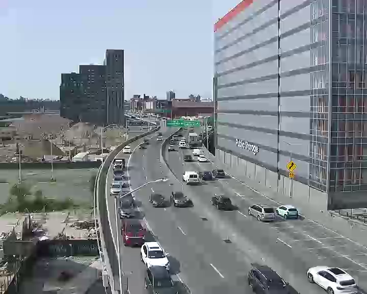 Traffic Cam I-87 at Grand Concourse/Overpass - Southbound