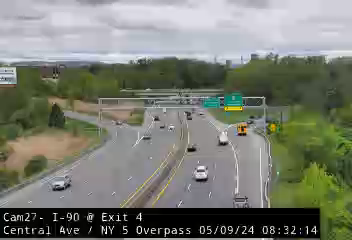 I-90 at Central Avenue/NY 5 overpass Traffic Cam