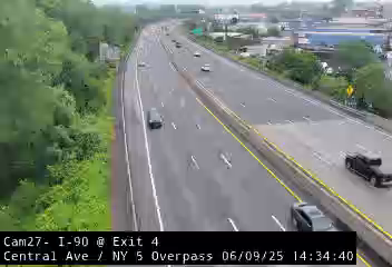 I-87 at NY 5 (Central Ave. Colonie) Traffic Camera