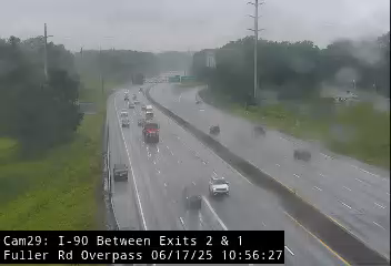 I-90 at Fuller Road Overpass