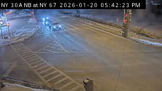 Traffic Cam Route 30A at Route 67 - Johnstown - Northbound