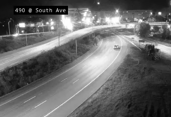 Traffic Cam I-490 at South Ave Ramp - Eastbound
