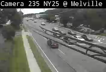 Traffic Cam NY 25 at Melville Road