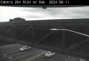 Traffic Cam NY 24 Westbound at Oak St.