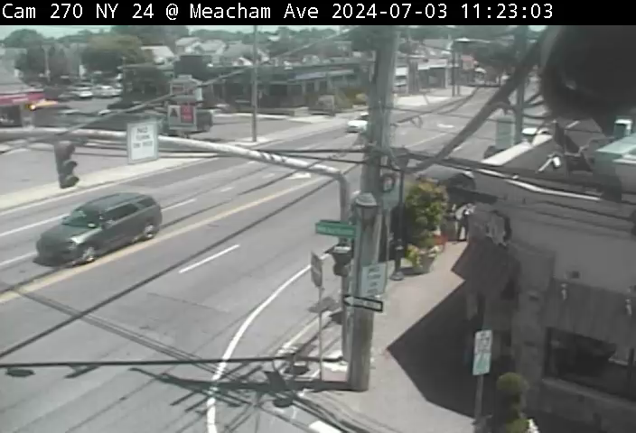 Traffic Cam NY 24 Eastbound at Covert / Meacham Ave.