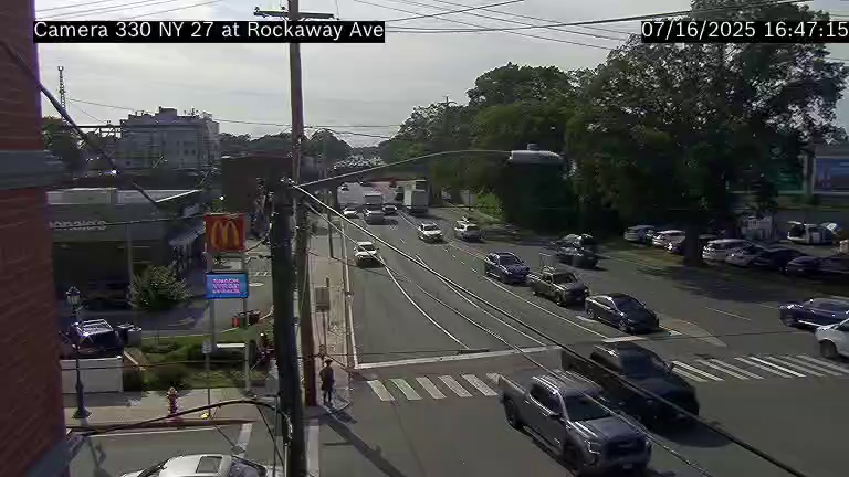 Traffic Cam NY 27 at Rockaway Ave