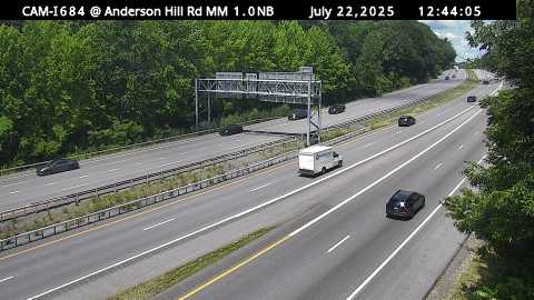 Traffic Cam I-684 at Anderson Hill Road - Northbound