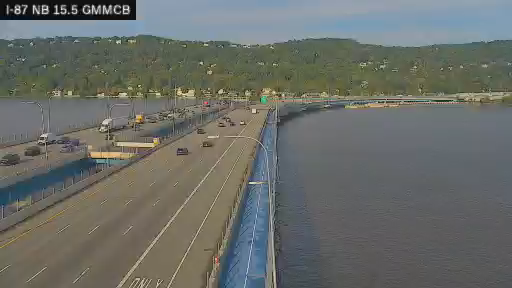 I-87 MP 015.50 NB Gov. Mario M. Cuomo Bridge
