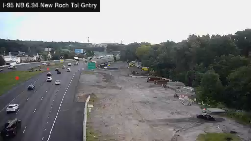 I-95 MP 006.94 NB at the New Rochelle Toll Gantry