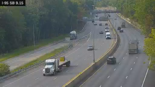 I-95 MP 009.15 SB at Interchange 18A (Fenimore Road)