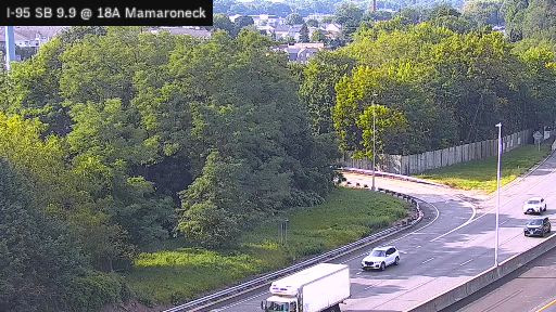 I-95 MP 009.90 SB at Interchange 18A (Mamaroneck Ave)