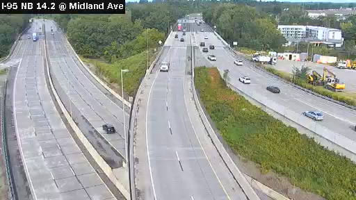 I-95 MP 014.20 NB at I-287 East Bound Ramp to I-95