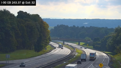 I-90 MP 243.37 EB at Interchange 32 (Westmoreland/Rome)