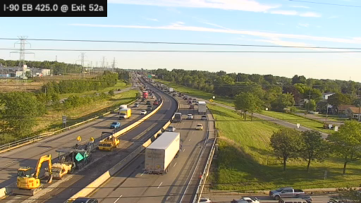 I-90 MP 425.00 EB at Interchange 52A (William Street)