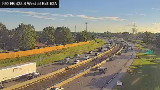 I-90 MP 425.41 EB West of Interchange 52A (William St)