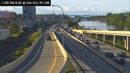 I-190 MP 008.65 NB Just South of Interchange 11 (Scajaquada Expressway Route 198)