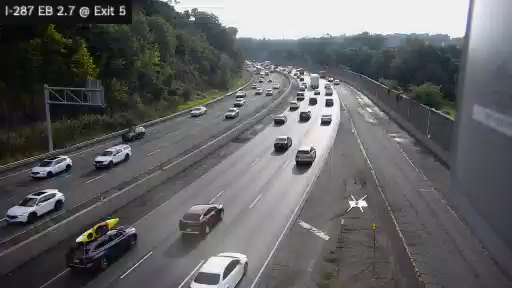 I-287 MP 002.70 EB Just East of Interchange 5 (Route 119)
