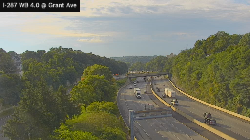 I-287 MP 004.00 WB at Interchange 7 (North White Plains - Taconic State Parkway)