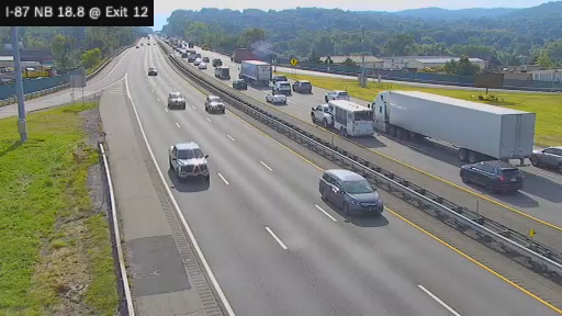 I-87 MP 018.80 NB at Interchange 12 (West Nyack)