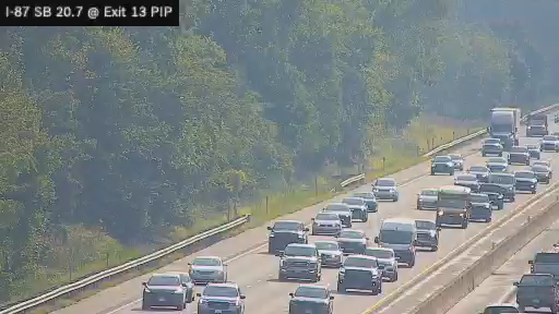 I-87 MP 020.70 SB at Interchange 13 (Palisades Parkway)
