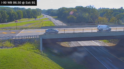 I-90 MP 006.50 WB Berkshire Connector at Interchange B1 (Albany/Hudson/Rensselaer)