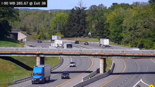 I-90 MP 285.67 WB at Interchange 38