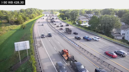 I-90 MP 428.30 WB Between Interchange 54 (Rt 400) and 55 (Lackawanna)