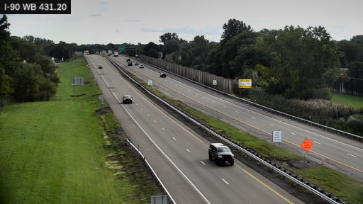I-90 MP 431.20 WB Between Interchange 55 (Lackawanna) and 56 (Blasdell)