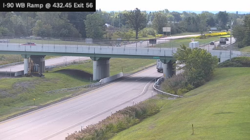 I-90 MP 432.50 WB at Interchange 56 (Blasdell)
