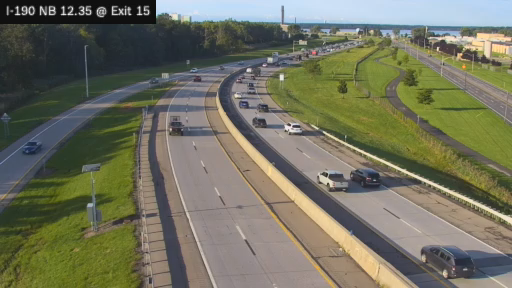 I-190 MP 012.35 NB at Interchange 15 (Sheridan Drive)