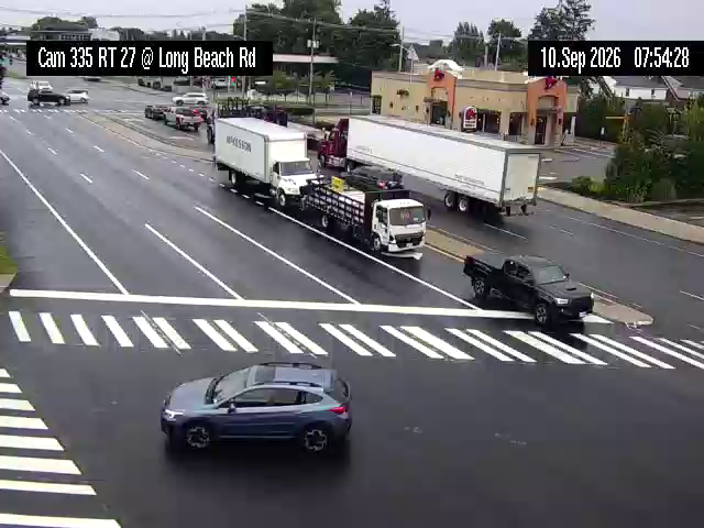NY 27 at Long Beach Road