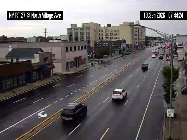 NY 27 at North Village Ave