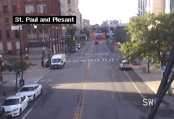 St. Paul St at Pleasant St