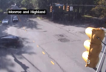 Monroe Ave at Highland Ave