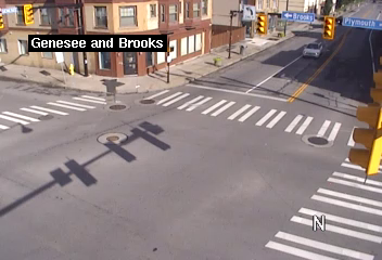 Genesee St at Brooks Ave