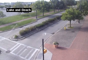 Lake Ave at Beach Ave