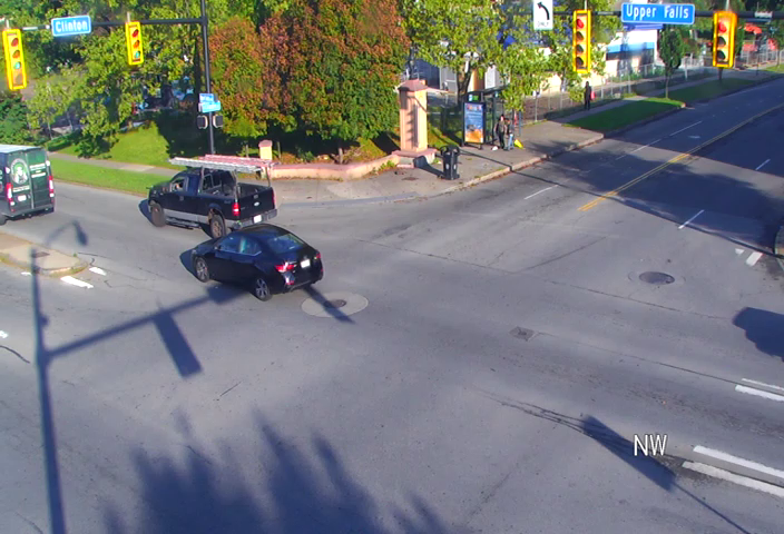 Clinton Ave at Upper Falls Blvd