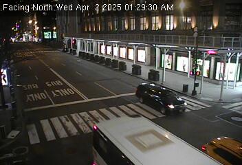 Traffic Cam 5 Avenue @ 49 Street - Westbound